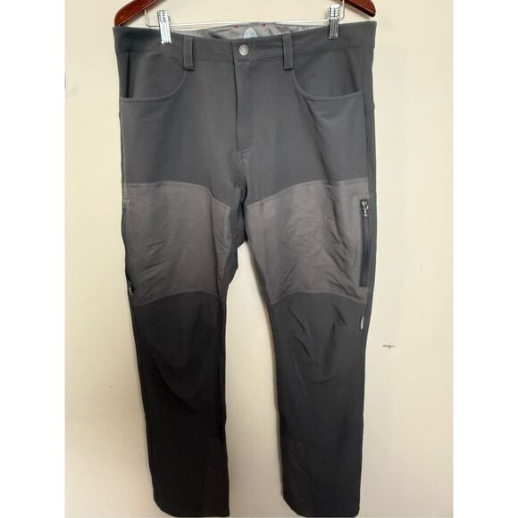 Club Ride Men's Fat Jack Softshell Work N Ride Pants Grey Large - Picture 1 of 5